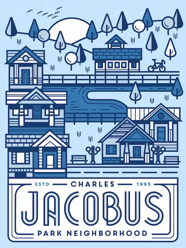 Charles Jacobus Park Neighborhood Association Logo