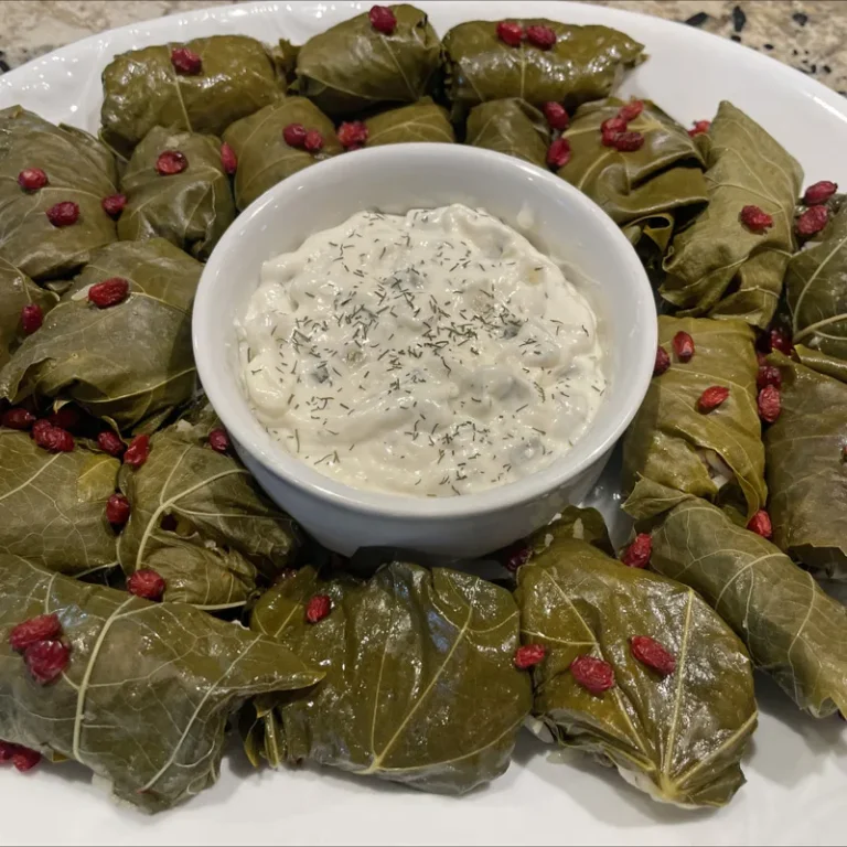 Persian Grape Leaf Dolmehs